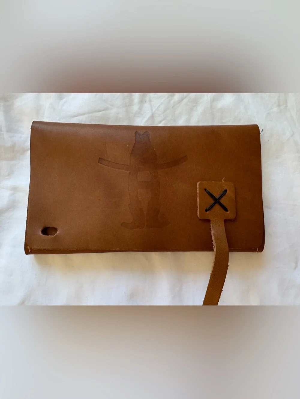 Custom Marshall Leather Cord Organizer